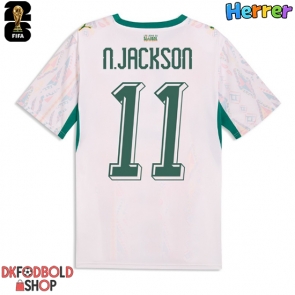 Senegal Nicolas Jackson #11 Hjemmebanetrøje VM 2026 Kort ærmer